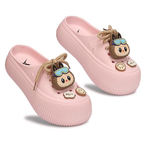 Image of Kraasa Women Lightweight EVA Clogs Comfortable Slip-On Casual Garden Shoes with Cushioned Footbed, Flexible Durable Sole and Breathable Design, Walking, Travel and Outdoor Use