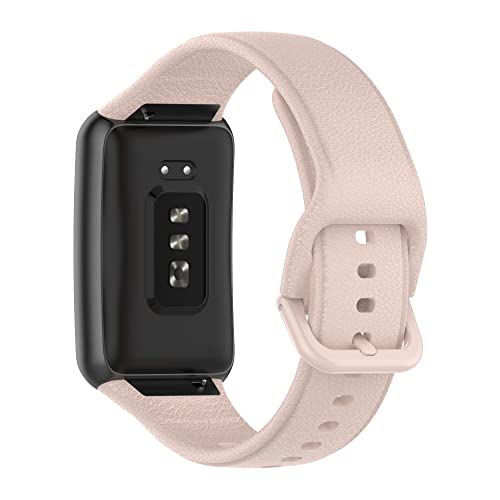 BoLuo Correa para Oppo Watch Free Band, Bandas Correa Repuesto Strap Correas Reloj Genuine Silicone Bracelet Recambio Brazalete Correa Strap Wristband para Oppo Watch Free Accessories (rosado) Cover