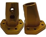 Kart Tonykart/Otk Originale Angolare Dorato Volante Boss