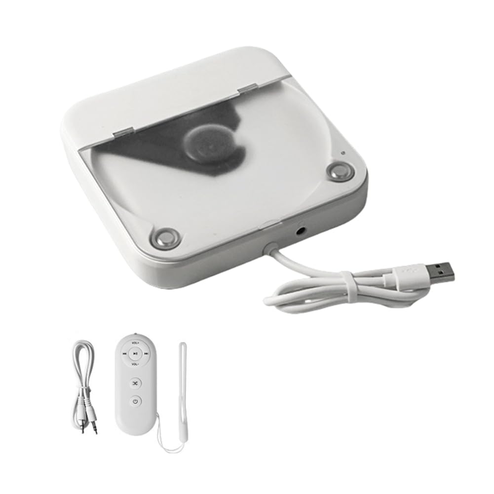 Lecteur CD universel externe pour voiture - Lecteur CD portable avec câble AUX, se branche sur la prise USB de la voiture, connexion sans perte