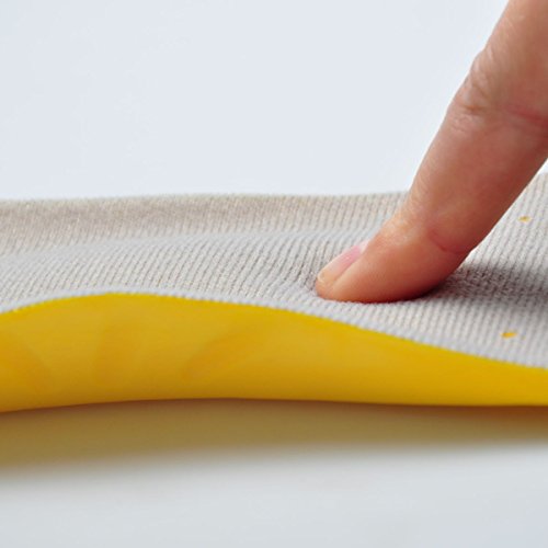 Image of Amitataha Shoe Insoles, Memory Foam Insoles, Providing Shock Absorption And Cushioning For Feet Relief, Comfortable Insoles For Men And Women For Everyday Use. (Yellow, S [Us : 4.5-6.5])