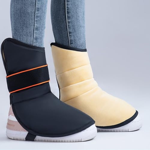 Cubrezapatos impermeables para ciclismo - cubre pies cálidos para invierno, esquí, senderismo, hombres y mujeres, caminar, escalar, ciclismo y mochila miniatura 4