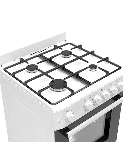 PremiumLevella 24" Gas Range with 4 Burners and 2.7 Cu. Ft. Oven Capacity (White)