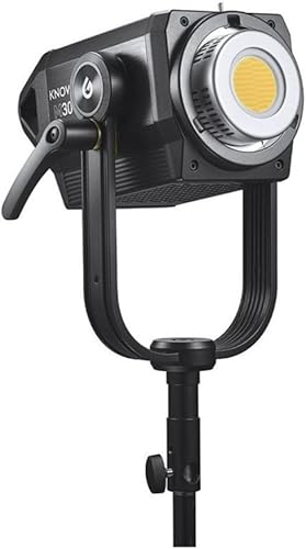 Godox Luz LED bicolor conocida M300Bi con sistema de enfriamiento silencioso y 7 efectos FX integrados (negro)