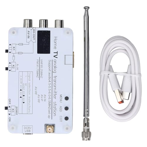 Home TV Analog Transmitter Station Sound Video Transmission AV High Definition Multimedia Interface Input 1080P