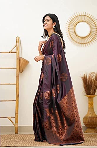 Shiv Textiles Womens Banarasi Saree Saree (pack of 1)