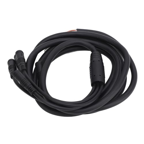 Julihai Cable de Alimentación de Datos para Scooter Eléctrico 5 en 1, Conector de Tablero de Controlador de 175 Cm para M5, con Transmisión Simultánea Multifuncional