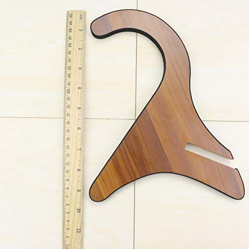 MotBach Portable Folding Wooden Guitar Stand, X Style Musical instrument accessories Holder for Small Guitar/Small Electric Guitar, Violin and Ukelele
