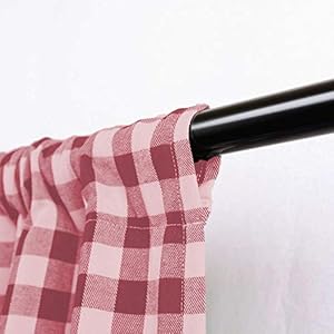 Farmhousecurtainskitchendecorbuffaloplaidgatheredswagsclassiccountryplaidginghamcheckereddesignfarmhousedecorburgundy72wx63hswagpair Urban Country Home Decor Farmhouse curtains kitchen decor buffalo plaid gathered swags classic country plaid gingham checkered design farmhouse decor burgundy 72 w x 63 h swag pair urban country home decor