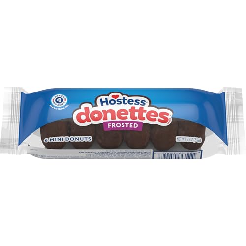 Hostess Donettes, Frosted Mini Donuts, 3 Oz. Sleeve (6 Mini Donuts)