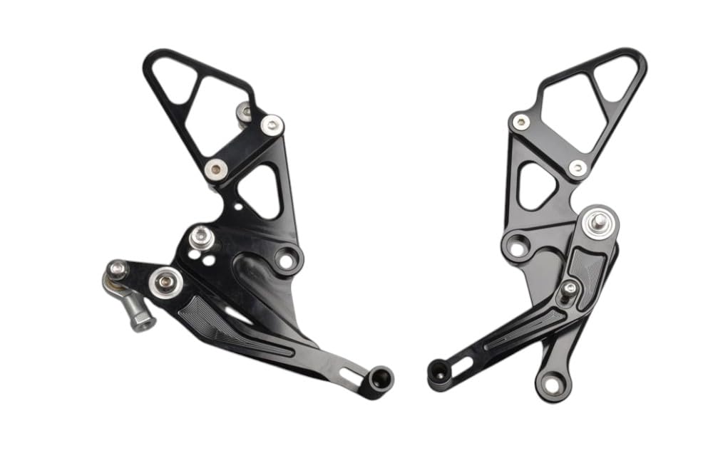 avdb-moto Pedane Arretrate Regolabili compatibile con YAMAHA MT07 MT-07 RM04 2014-2017, XSR 700 2017-2025, MT07 Tracer 700 2016-2019, MT07 MT-07 2018-2020, TRACER 7 /GT 2020-2025, MT07 2021-2023