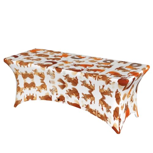 Nappe extensible élasthanne pour table 1,8m lavable sans repassage