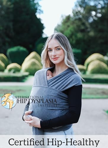 Baby Sling Wrap Newborn to Toddler Carrier 7-35lb, Soft Stretchy Baby Wrap Sling, Safety Tested, Hands-Free Baby Wrap Carrier - Image 2