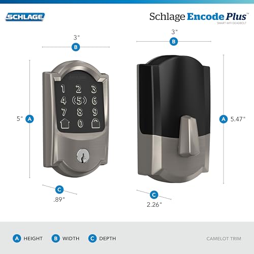 Schlage Encode Plus Satin Nickel thumbnail 3