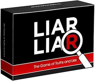 LIAR LIAR - The Game of Truths and Lies - Family Friendly Card Game for All Ages