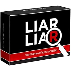 LIAR LIAR – The Game of Truths and Lies – Family Friendly Card Game for All Ages