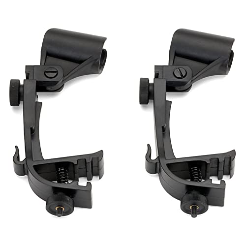 Pince Micro, Support Micro, Clip de Microphone de Batterie Fixations Et Supports Pour Micros Support Microphone Meilleure Pince de Micro de Batterie pour Jouer