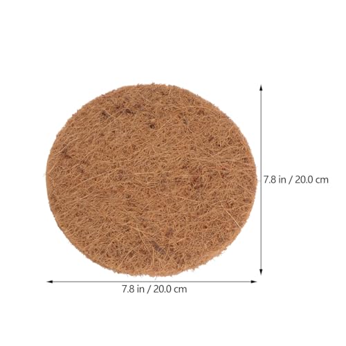 Image of Pigeon Nest Pad 10 Pack 7.87X7.87 Inch Coconut Coir Bird Mat Lightweight Breathable Nesting Pad for Homing Pigeons Egg Breeding Accessories