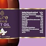 Pure World Natural MCT Coconut Oil 100ML 100% Pure and Undiluted. Premium Quality Coconut Oil. Natural C8 & C10 Vegan - Image 8