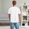 NetSetUK Men's Value Weight Short Sleeve T-Shirt Plain Crew Neck 100% Cotton Summer T Shirts for Men UK Size (S to XXL) White #3
