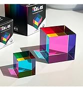 CMY Cubes Original (50mm) - Cyan, Magenta & Yellow Cube - Optical Color Cube - Teaches Subtractiv...