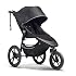 Baby Jogger Summit X3 3-Wheel Jogging Stroller with Hand Brake, Baby Stroller with One-Hand Compact Fold, All-Wheel Suspension for Running, Jogging, and Everyday Outings, Midnight Black