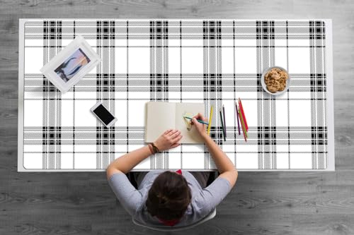 Sous-main de bureau imperméable et facile à nettoyer avec surface antidérapante