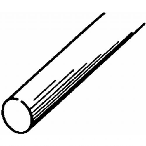 K&S Brass 1/4-28 x 12 Fully Threaded Rod, Unfinished, Uncoated