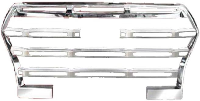 CAR SAAZ Full Chrome Strips for Front Grill Compatible With Creta Type 3(2020-2023)