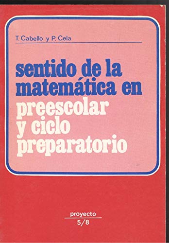 Sentido de la matematica en preescolar y ciclo preparatorio