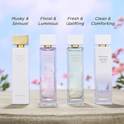 Elizabeth Arden White Tea Eau De Toilette Women's Perfume Spray, Floral Woody Scent