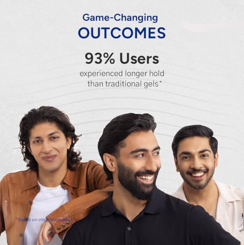 Arata All-Natural Hair Gel For Studio Styling, Shaping & Nourishment | Wet Strong-Hold Look For Men and Women | Ayurvedic Extracts Of Organic Flaxseed & Olive Oil - 5 Fl Oz