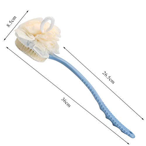 Spazzola per il corpo con spazzola per la schiena