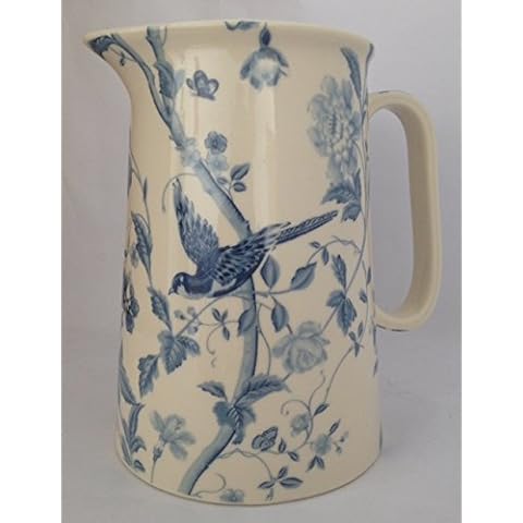 Lord Nelson Ware Ceramic Jug Victorian Shape Grace Pattern 3" Cover