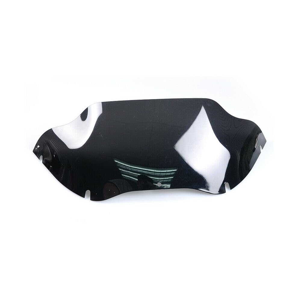9.5" Black Wave Windshield Compatible for Harley Davidson Touring Road Glide 1998-2011 12 2013 Windscreen