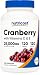 Nutricost Cranberry Extract (25,000mg) (120 Capsules) with Vitamin C & Vitamin E