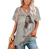 Amy Grant T Shirt V Neck Short Sleeve Women Shirt Basic Printed Fresh Tee 2XL