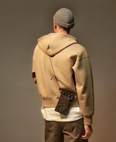 bitplay-Essential Phone Pouch-Black(Snap Closure, No Zipper, Crossbody/Side Bag for Phone & Passport)3