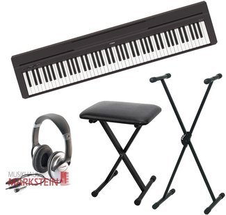 Yamaha P-45 Set-II Piano avec trépied, banc, écouteurs