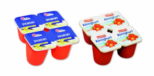 Tanner 0510.3  Yaourt Set en Bois (Lot de 2) avec Couvercle Amovible