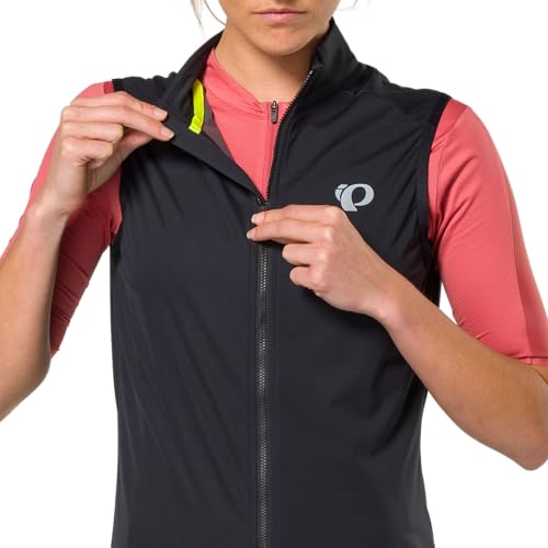 PEARL IZUMI, Colete feminino PRO Barreira, colete de ciclismo leve, resistente ao vento e chuva leve