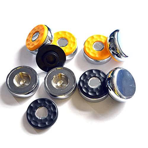 UGPLM 8Pcs Shuffleboard Pucks Portable Matt Surface Shuffleboard Table Pucks 58mm Shuffleboard Table Accessories - Thumbnail 3