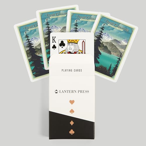 Baraja de cartas Póker North Cascades 52 piezas miniatura 6