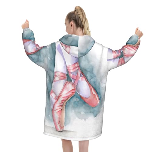 Couverture à capuche imprimée pour vos soirées d'hiver cocooning - 3