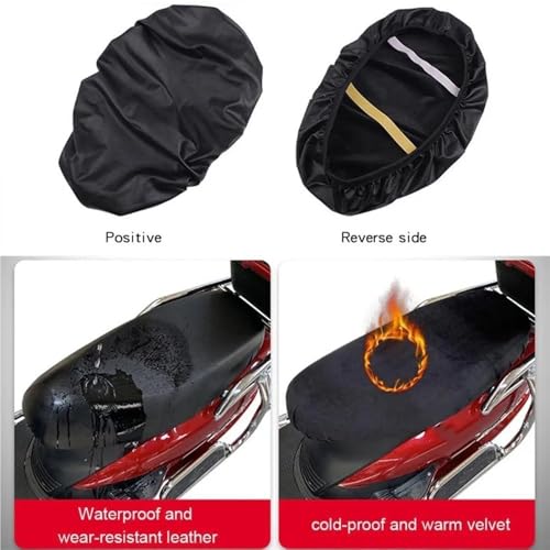 Funda para asiento de motocicleta que soluciona el calor del sillín con protector térmico suave 5