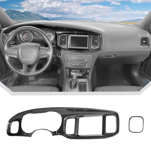 JeCar Carbon Fiber Dash Cover Trim Interior Accessories for 2015-2024