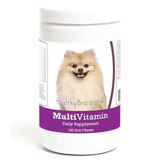 Healthy Breeds Pomeranian Multivitamin Soft Chew for Dogs 180 Count