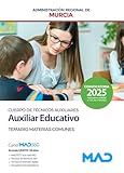 auxiliar tecnico educativo funciones  AUXILIAR EDUCATIVO CUERPO TECNICO AUXILIAR TEMARIO MURCIA