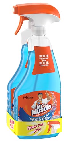 Mr Muscle Kiwi Kleen Glass Cleaner and refill Superactive 500 milliliters