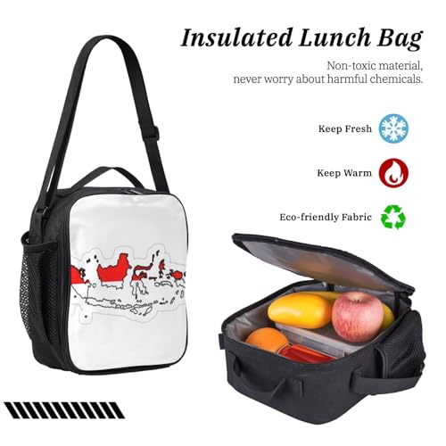 Sac à dos avec boîte déjeuner isolée pour éviter les fuites de repas - 6